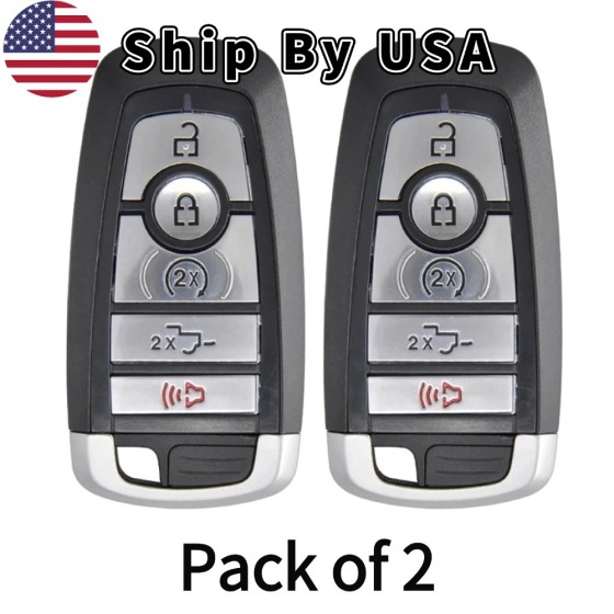 Ford F Series 5 Button Smart Key 2017-2022 For M3N-A2C931426 | Aftermarket